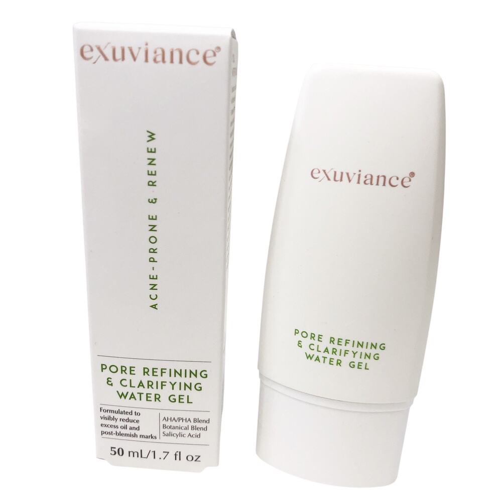 Exuviance New In Box Acne-Prone & Renew Pore Refining Clarifying Water Gel 50mls